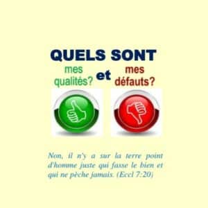Quels sont mes qualités et mes défauts