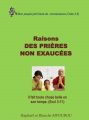 RAISONS DES PRIÈRES NON EXAUCÉES